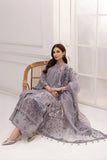 Alizeh Fashion Rang e Mehr Embroidered Chiffon 3Pc Suit D-06 REHAB