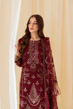 Alizeh Fashion Rang e Mehr Embroidered Net 3Pc Suit D-08 RAYA