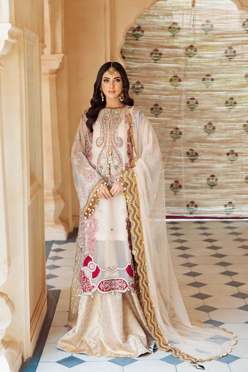 Mirha Anchal Festive Embroidered Unstitched Formal Suit - VASL