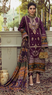 ANAYA By Kiran Chaudhry VIVA Winter '21 3pc Suit VLM21-04 MAHTAB - FaisalFabrics.pk