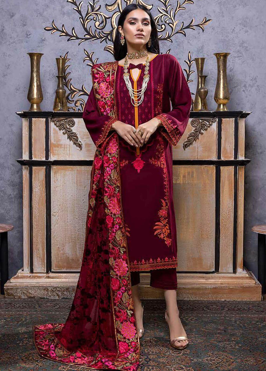 Charizma Beyond Casuals Embroidered Leather 3Pc Suit VLS-02