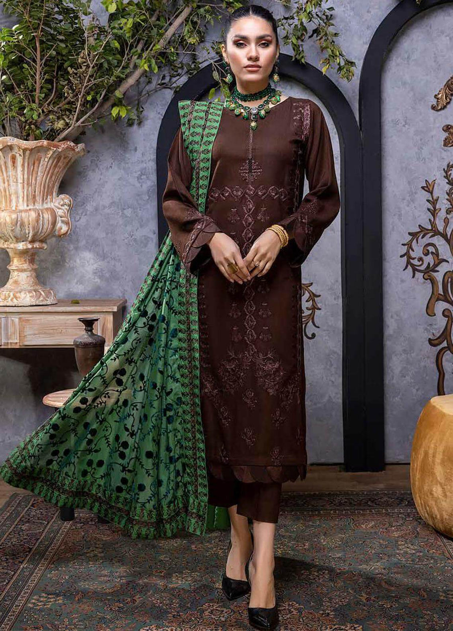 Charizma Beyond Casuals Embroidered Leather 3Pc Suit VLS-03