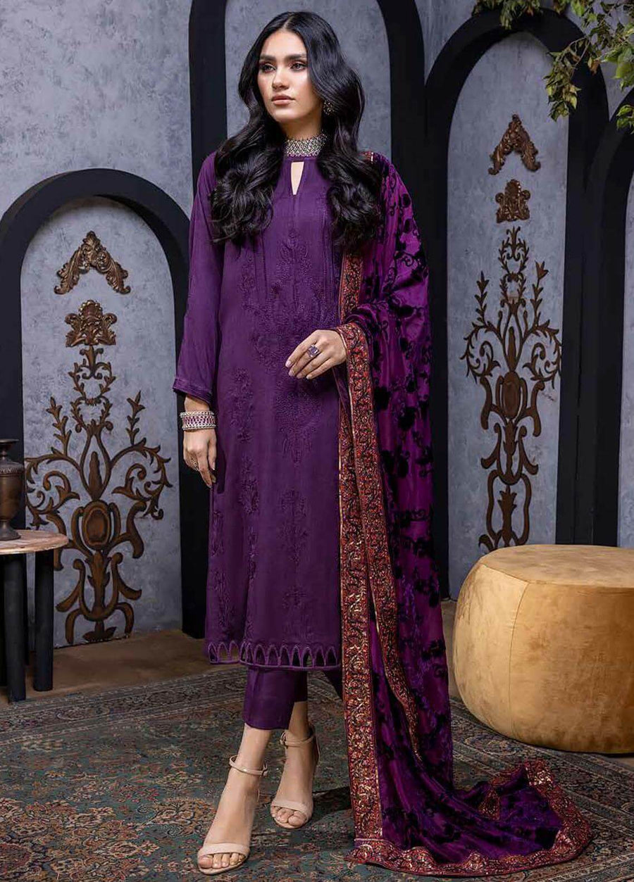Charizma Beyond Casuals Embroidered Leather 3Pc Suit VLS-05