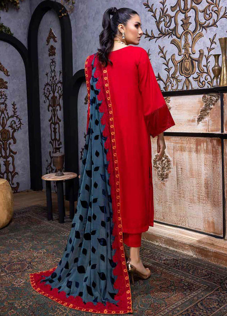 Charizma Beyond Casuals Embroidered Leather 3Pc Suit VLS-07