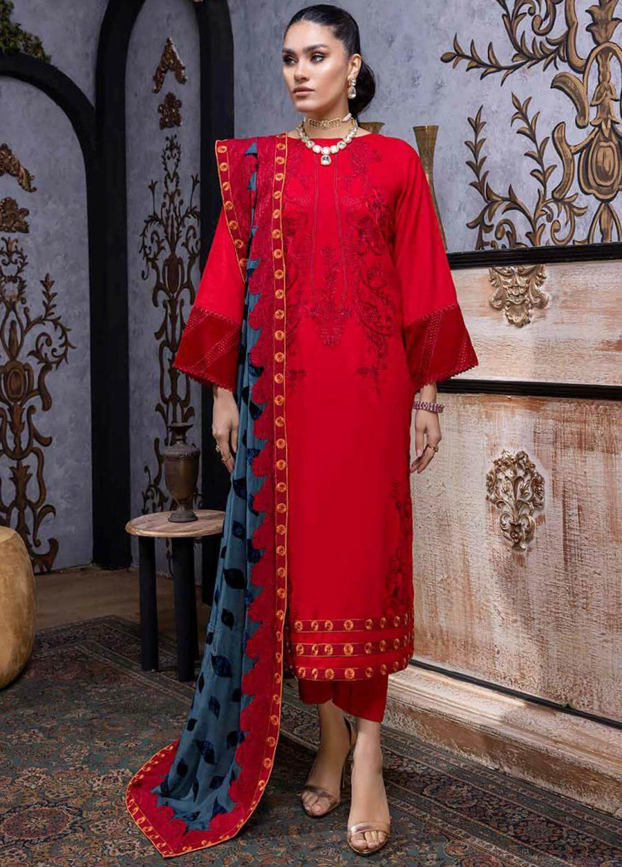 Charizma Beyond Casuals Embroidered Leather 3Pc Suit VLS-07