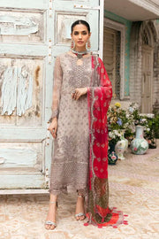 Charizma Vasl Unstitched Embroidered Chiffon 3Pc Suit VSL22-10