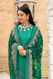 Charizma Vasl Unstitched Embroidered Chiffon 3Pc Suit VSL22-13