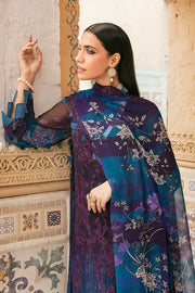 Charizma Vasl Unstitched Embroidered Chiffon 3Pc Suit VSL22-14