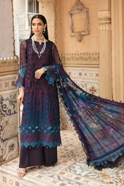 Charizma Vasl Unstitched Embroidered Chiffon 3Pc Suit VSL22-14