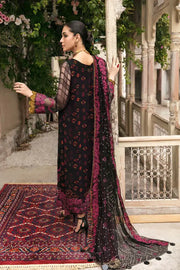 Charizma Vasl Unstitched Embroidered Chiffon 3Pc Suit VSL22-16