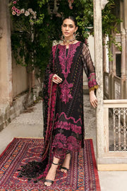 Charizma Vasl Unstitched Embroidered Chiffon 3Pc Suit VSL22-16