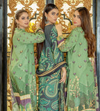 Saheliyan by Labisa Unstitched Printed Karandi 3Pc Suit W-38