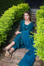 LYLA Winter 2021 Unstitched Embroidered Karandi 3 Piece Suit D-01 - FaisalFabrics.pk