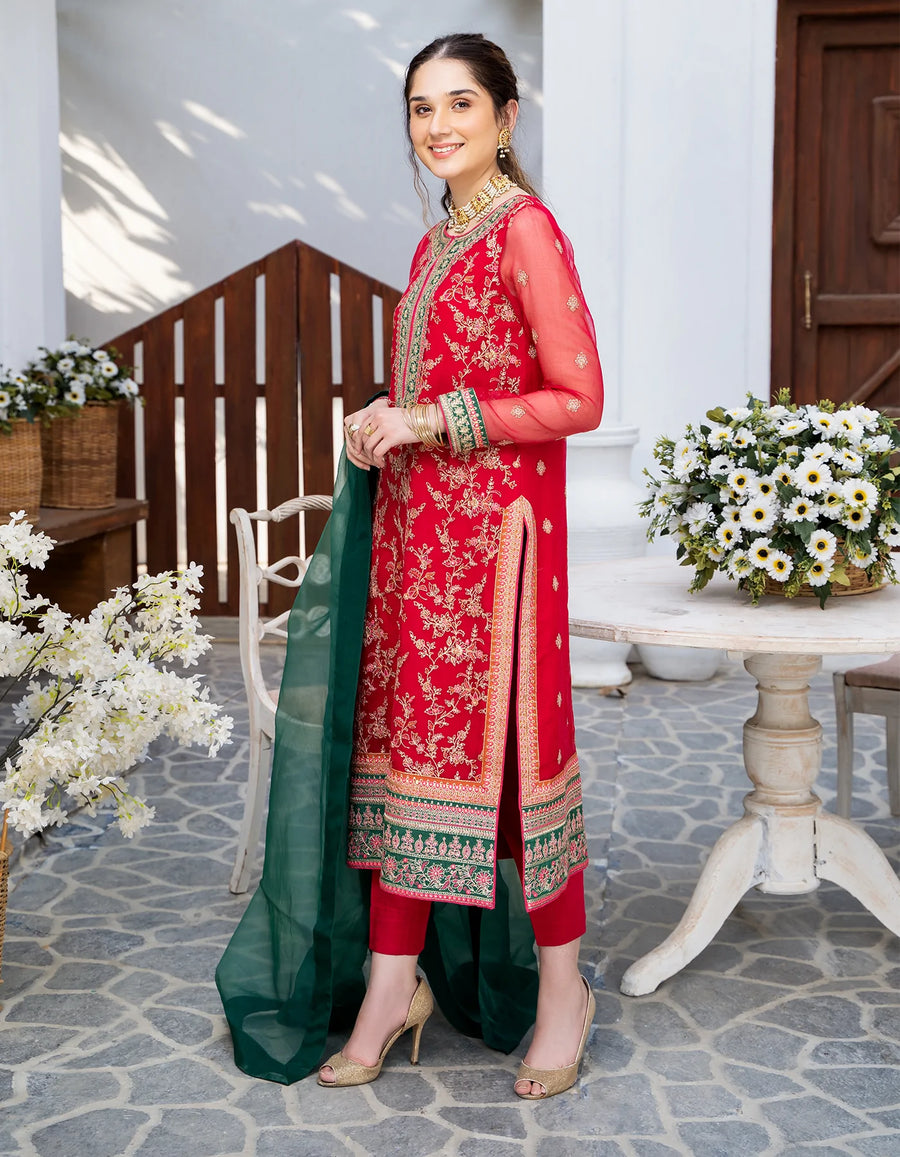 SIFA Luxury Embroidered Pret Suit - WEDDING FESTIVE
