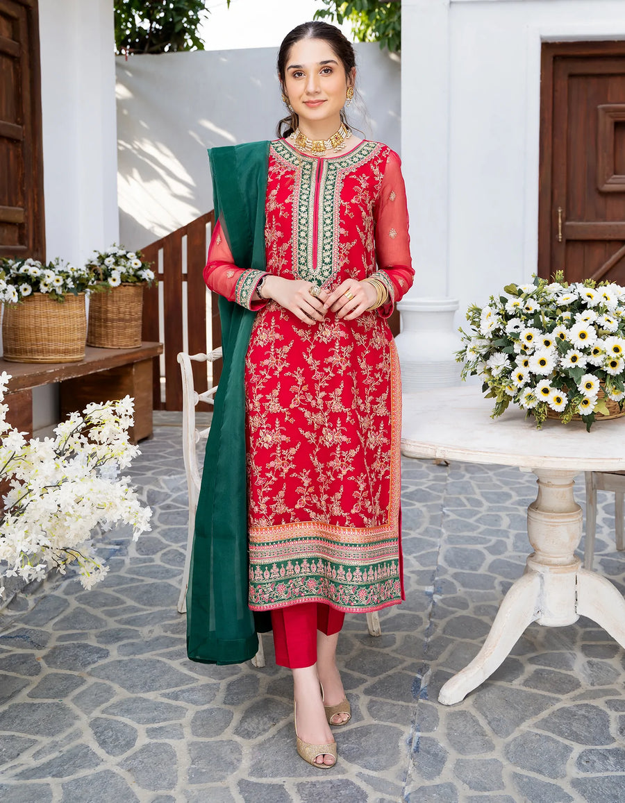 SIFA Luxury Embroidered Pret Suit - WEDDING FESTIVE