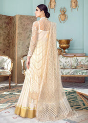 Afrozeh La Fuchsia Luxury Chiffon Unstitched 3 Piece Suit D-10 Whisper - FaisalFabrics.pk