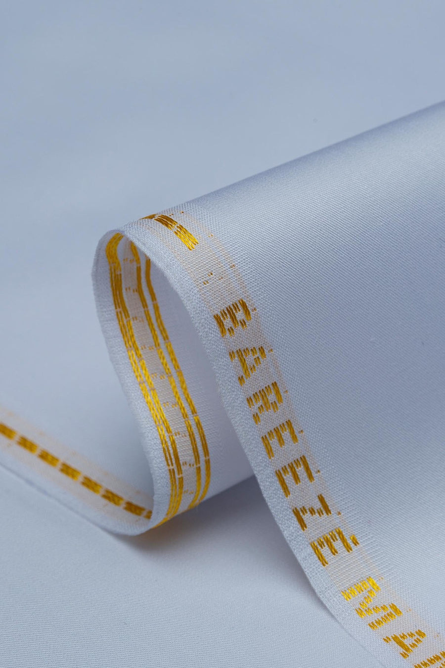 Bareeze Man Pima Cotton Unstitched Fabric for Summer - White