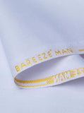 Bareeze Man Dobby Unstitched Fabric for Summer - White