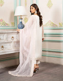 SIFA Luxury Embroidered Pret Suit - WHITE FOG