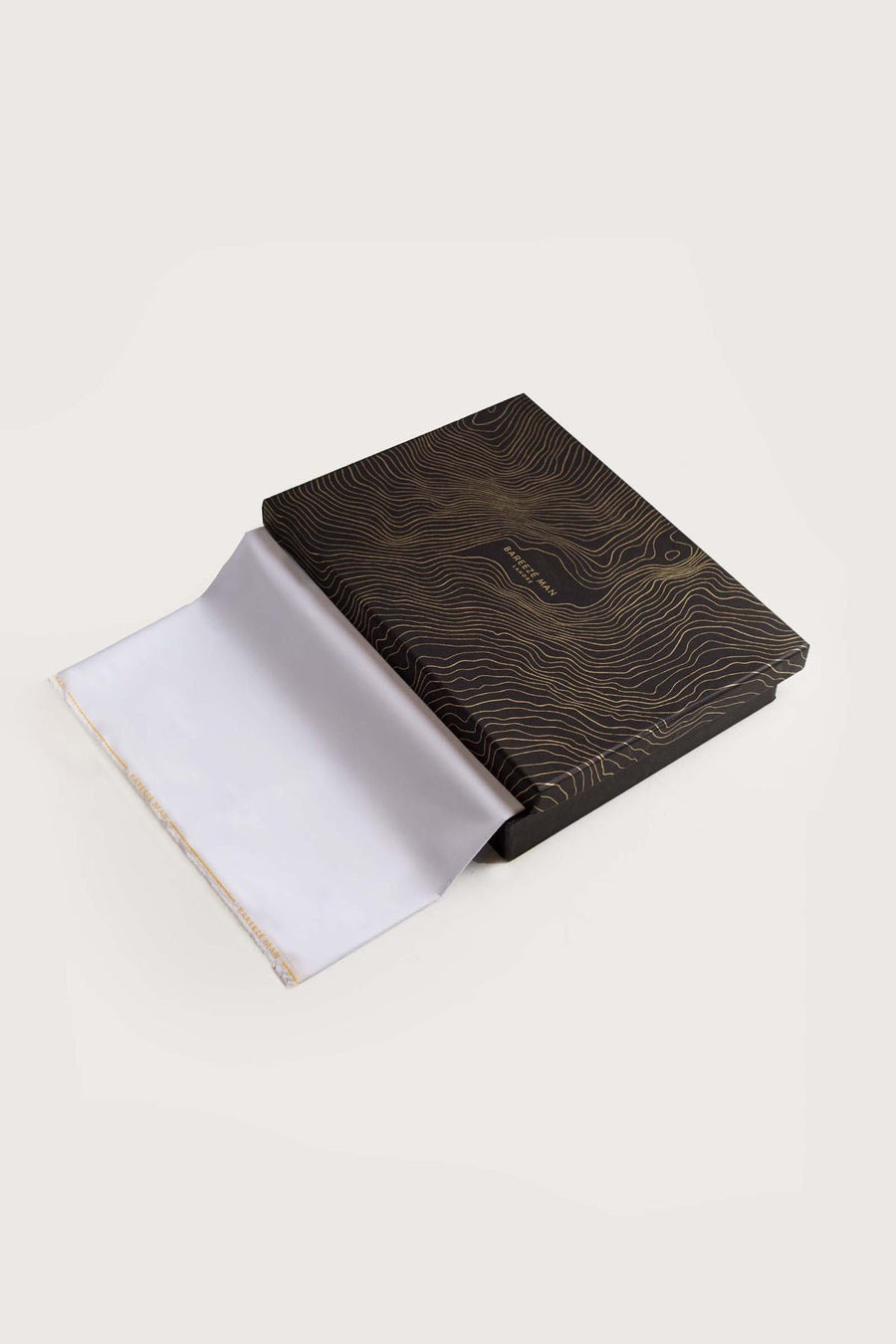 Bareeze Man Pima Cotton Unstitched Fabric for Summer - White