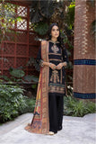 ZOYA by LALA Embroidered Woolen Unstitched 3Pc Suit D-02 WOODNOTE