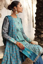 Gul Ahmed Pure Joy of Winter Printed Cotton 3Pc Suit WS-12002 A