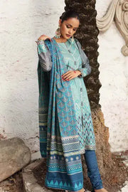 Gul Ahmed Pure Joy of Winter Printed Cotton 3Pc Suit WS-12002 A