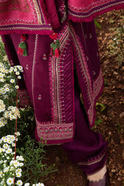 Zara Shahjahan Unstitched Embroidered Khaddar 3Pc Suit WS22-EZEL
