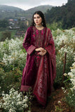 Zara Shahjahan Unstitched Embroidered Khaddar 3Pc Suit WS22-EZEL