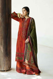Zara Shahjahan Unstitched Embroidered Linen 3Pc Suit WS22-ROSHAN