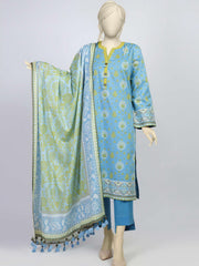 MTJ Tariq Jamil Classic Unstitched Printed Lawn 3Piece WSDT-S-23-50032