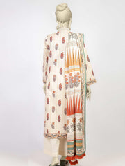 MTJ Tariq Jamil Classic Unstitched Printed Lawn 3Piece WSDT-S-23-50033