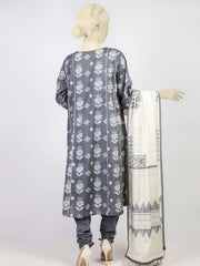 MTJ Tariq Jamil Classic Unstitched Printed Lawn 3Piece WSDT-S-23-50034