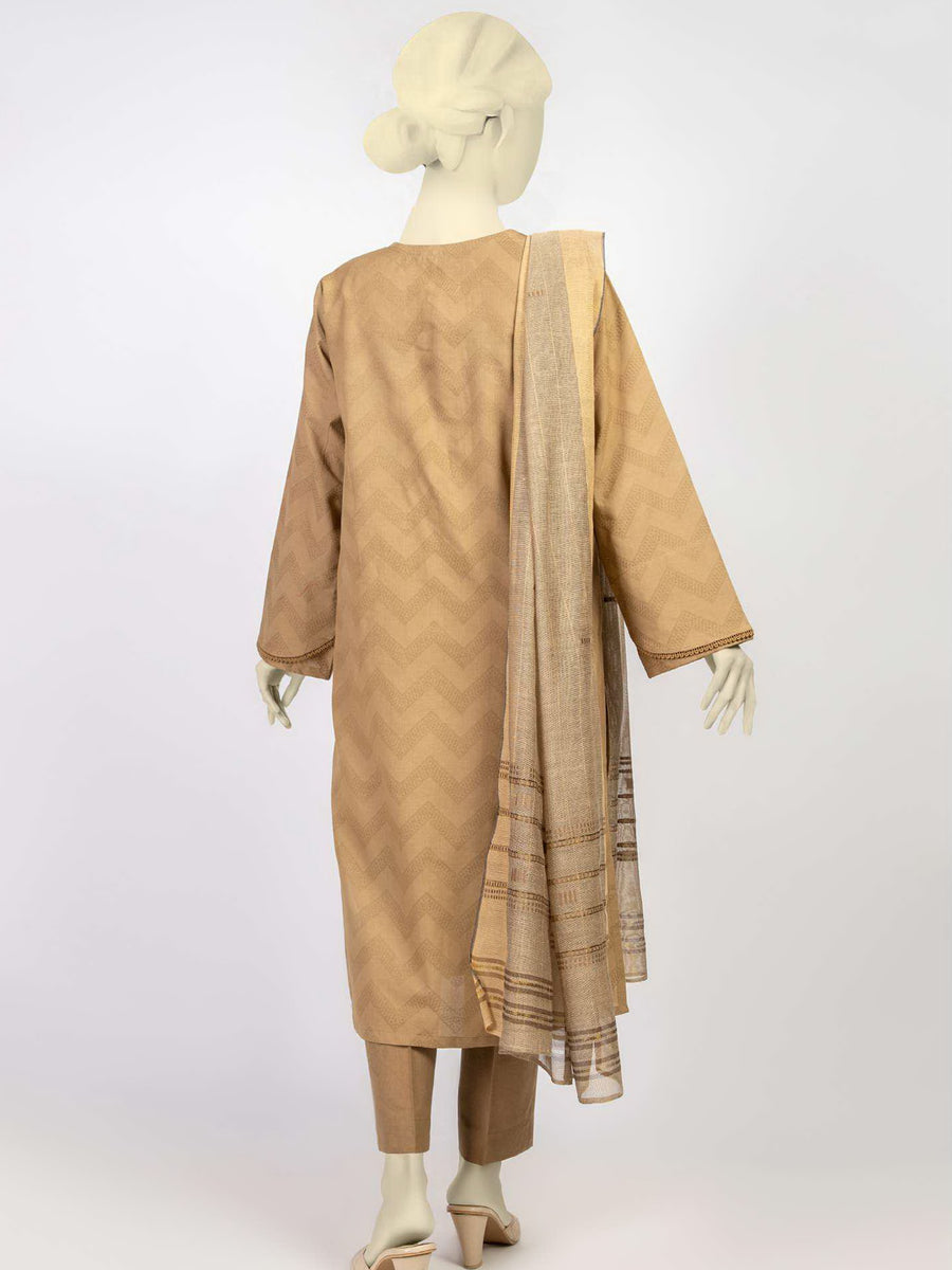 MTJ Tariq Jamil Classic Unstitched Jacquard 3Piece WSDT-S-23-50040