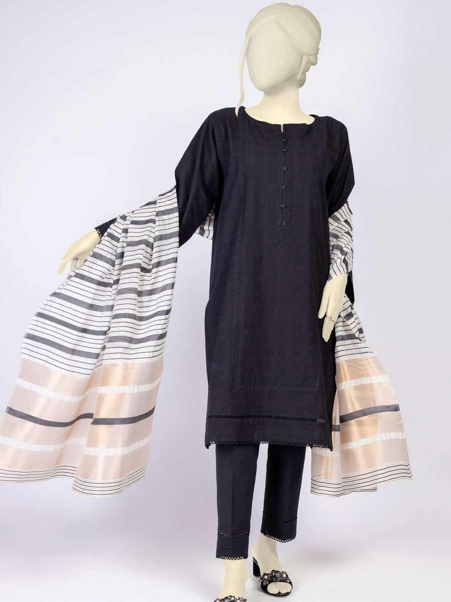MTJ Tariq Jamil Classic Unstitched Jacquard 3Piece WSDT-S-23-50041
