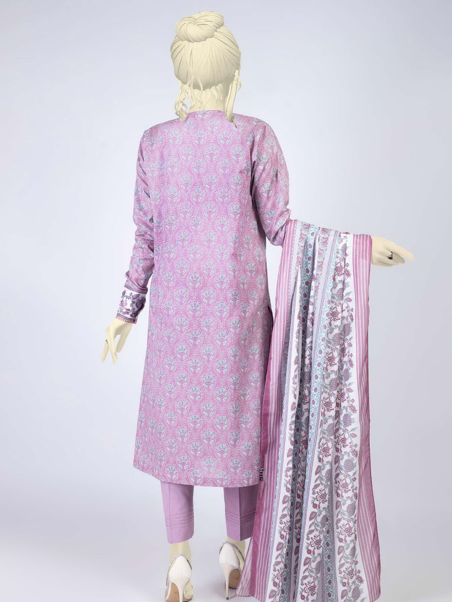 MTJ Tariq Jamil Classic Unstitched Printed Lawn 3Piece WSDT-S-23-50045