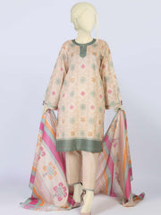 MTJ Tariq Jamil Classic Unstitched Printed Lawn 3Piece WSDT-S-23-50046