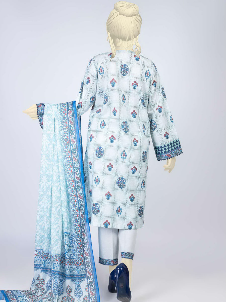 MTJ Tariq Jamil Classic Unstitched Printed Lawn 3Piece WSDT-S-23-50086