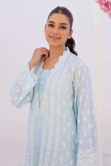 Zellbury Unstitched Printed Lawn 2 Piece Suit WUC22X20396