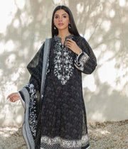 Zellbury Unstitched Printed Lawn 2 Piece Suit WUC22X20620