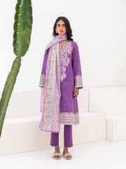 Zellbury Unstitched Embroidered Lawn 2 Piece Suit WUS23E20219