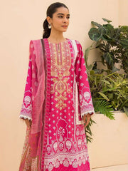 Zellbury Unstitched Embroidered Lawn 3Piece Suit WUS23E30161