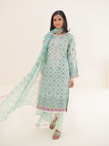 Zellbury Unstitched Embroidered Lawn 3 Piece Suit WUS23E30261
