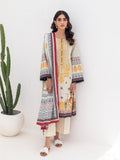 Zellbury Unstitched Embroidered Lawn 3 Piece Suit WUS23E30274