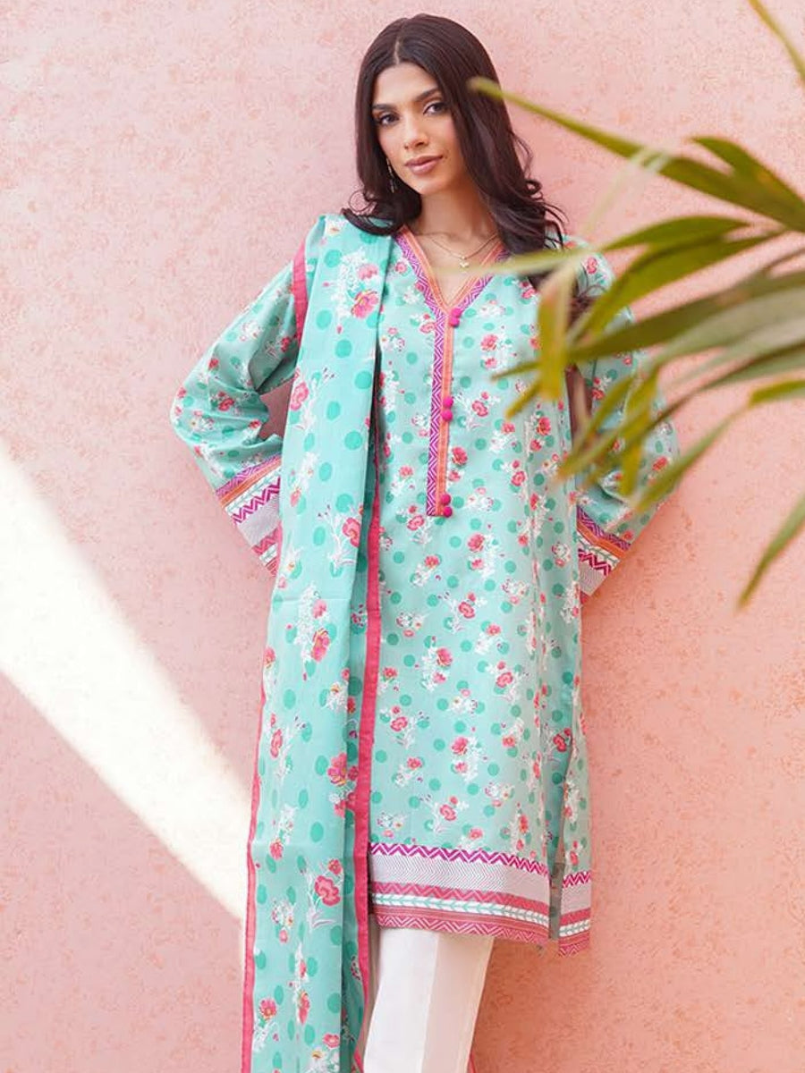 Zellbury Unstitched Printed Lawn 2Piece Suit WUS23X20120