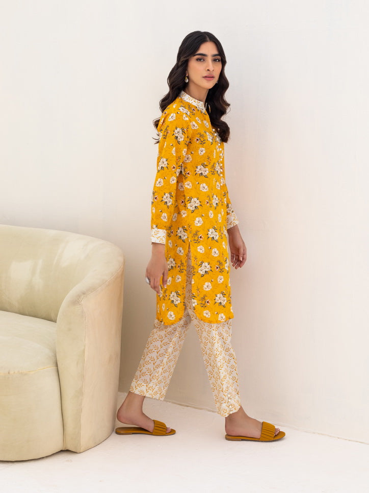 Zellbury Unstitched Printed Lawn 2 Piece Suit WUS23X20202