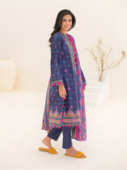 Zellbury Unstitched Printed Lawn 2 Piece Suit WUS23X20208