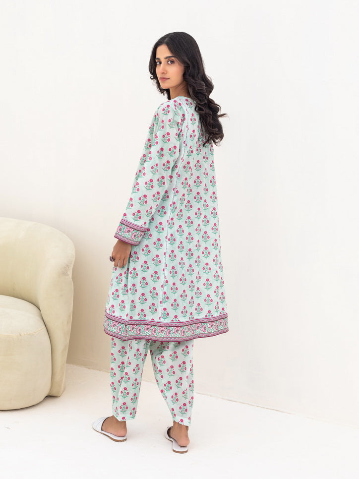 Zellbury Unstitched Printed Lawn 2 Piece Suit WUS23X20210