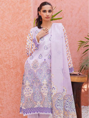 Zellbury Unstitched Printed Lawn 3Piece Suit WUS23X30107