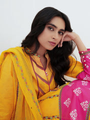 Zellbury Unstitched Printed Lawn 3 Piece Suit WUS23X30224